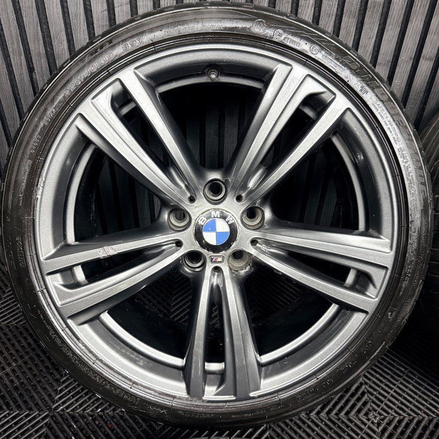 19" BMW 3 Series 442 Grey M Sport F30 F31 F32 E90 E92 Alloy Wheel Tyres Genuine