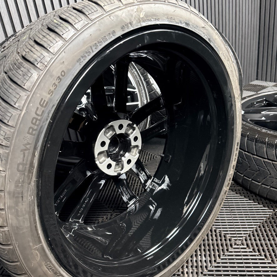 20'' Audi A6 C7 S Line Black Edition Alloy Wheel Winter Tyres 4G9601025M Genuine