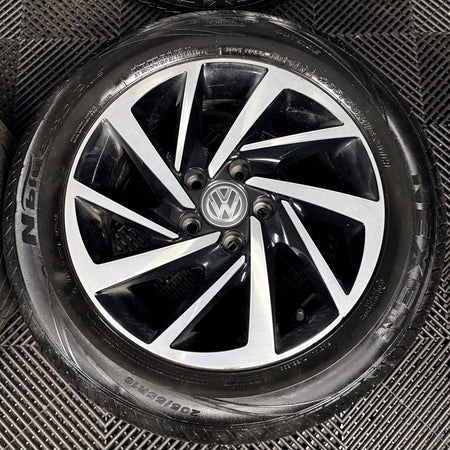 16'' VW Golf Mk7 Woodstock Mk8 Mk6 Alloy Wheels Tyres Alloys 5G0601025DS Genuine