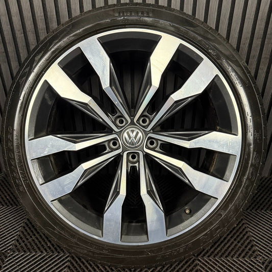 1X 20'' GENUINE VW TIGUAN SUZUKA R LINE 5NA601025G DC ALLOY TYRE WHEEL SINGLE