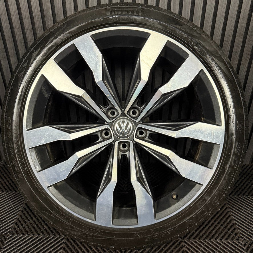 1X 20'' GENUINE VW TIGUAN SUZUKA R LINE 5NA601025G DC ALLOY TYRE WHEEL SINGLE