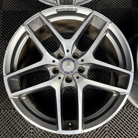 19'' Mercedes AMG GLC Grey DC Sport Alloy Wheels 5X112 Genuine A2534011800