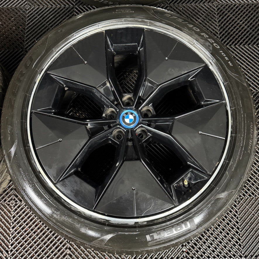 20'' GENUINE BMW iX3 G08 G01 G02 843 X3 X4 WHEELS TYRES ALLOYS 6894845 6894844