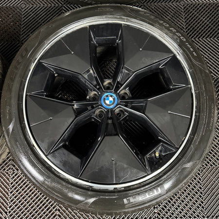 20'' GENUINE BMW iX3 G08 G01 G02 843 X3 X4 WHEELS TYRES ALLOYS 6894845 6894844