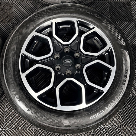 20'' Ford Ranger Black Dc Wildtrak Wheels Tyres Alloys Genuine N1WC-1007-E1B