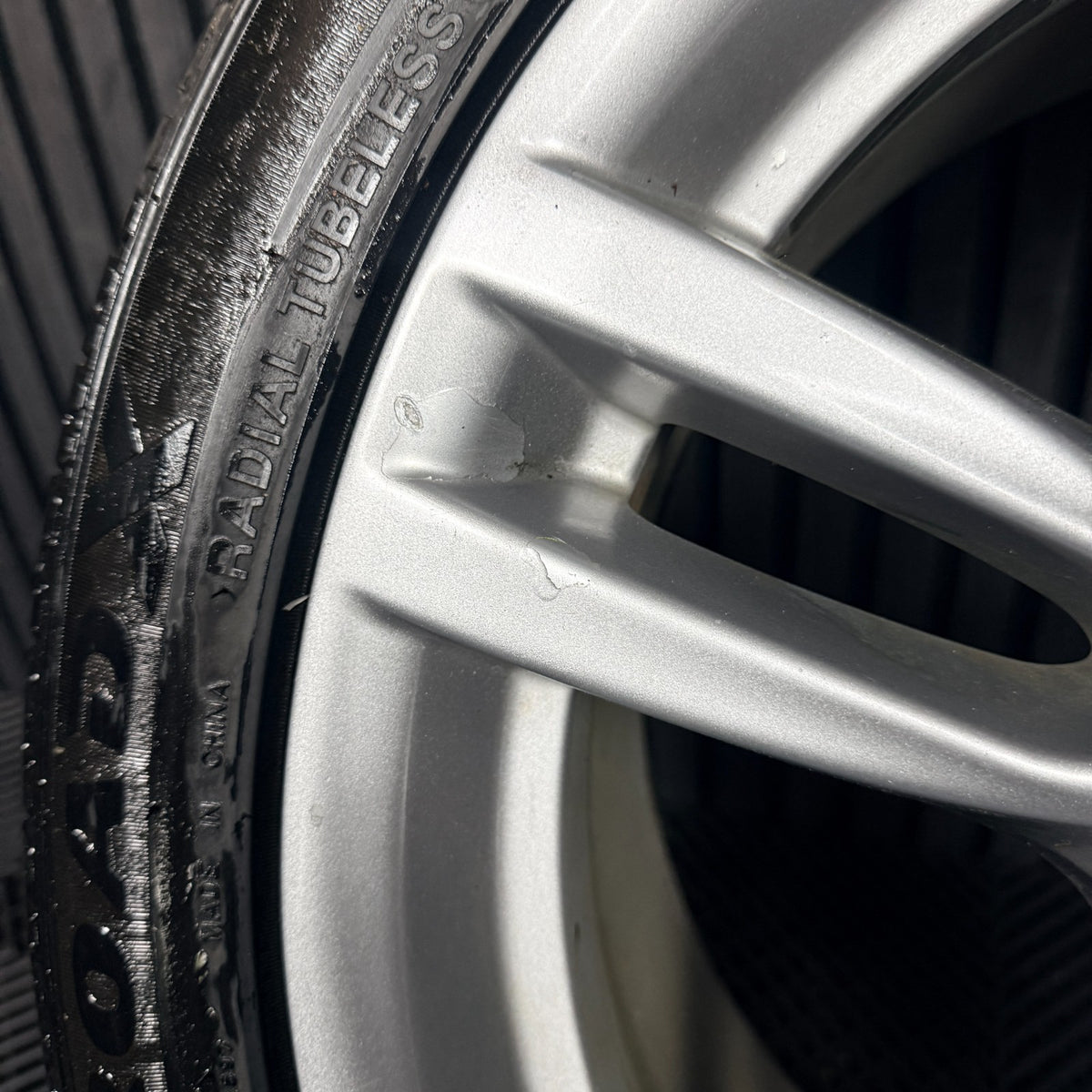 1X 18'' BMW 3 Series 400 M Sport F30 F32 4 Alloy Wheel Tyre Rear 7845881 Genuine