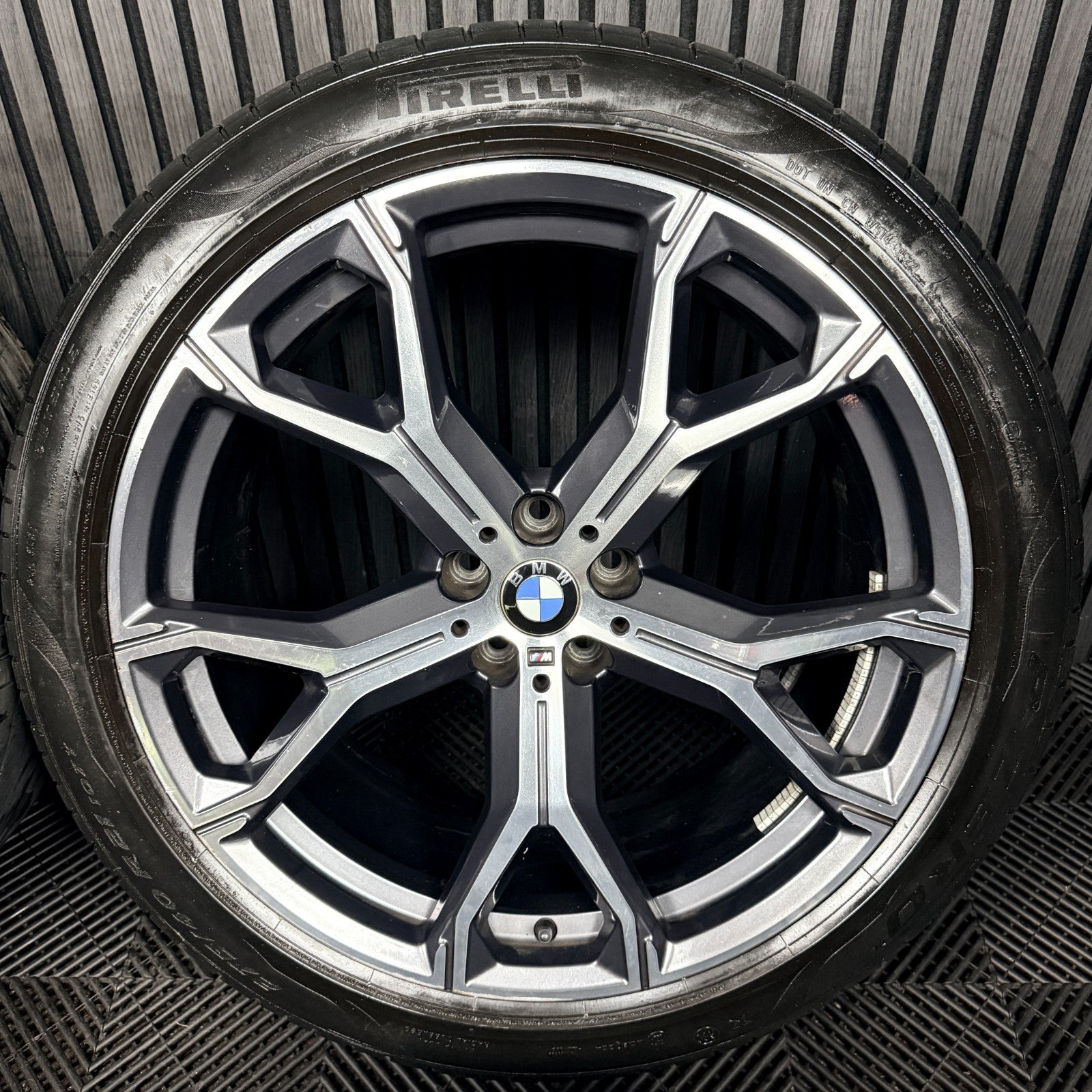 21'' BMW X5 X6 G05 G06 741M M Sport Alloys Wheels Alloys Tyres Genuine