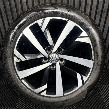 1X 16'' VW Polo Torsby Mk6 2G Alloy Wheel Tyre GT Single 2G0601025T Genuine