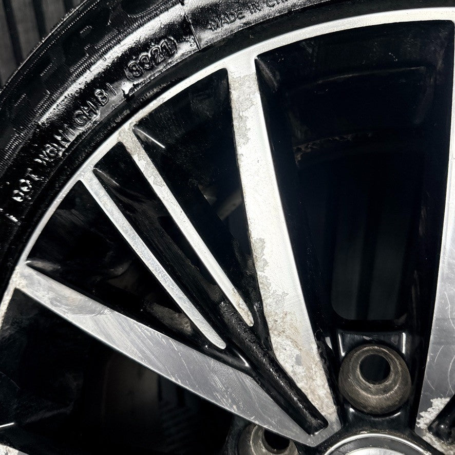 1X 16'' Genuine VW Golf MK7.5 MK7 Linas Alloy Wheel Tyre Gt Single 5G0601025CD