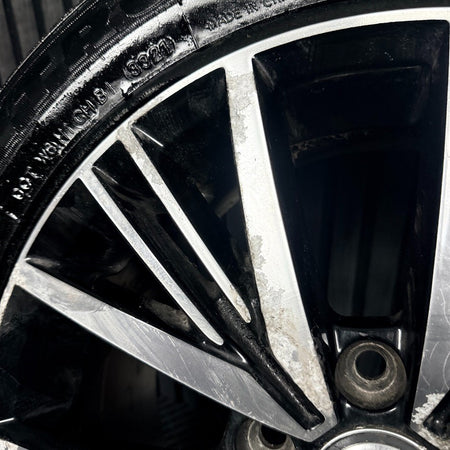 1X 16'' Genuine VW Golf MK7.5 MK7 Linas Alloy Wheel Tyre Gt Single 5G0601025CD