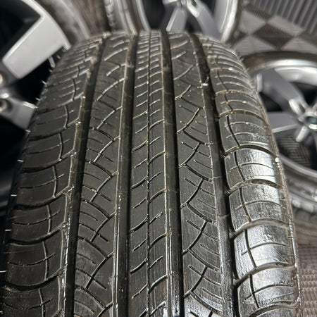 20'' GENUINE LAND ROVER DEFENDER 5 SPOKE GREY 5098 ALLOY WHEELS TYRES ALLOYS