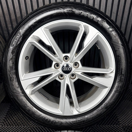 19'' Audi Q3 S Line 5 Double Spoke Alloy Wheels Tyre Alloys 83A601025M Genuine
