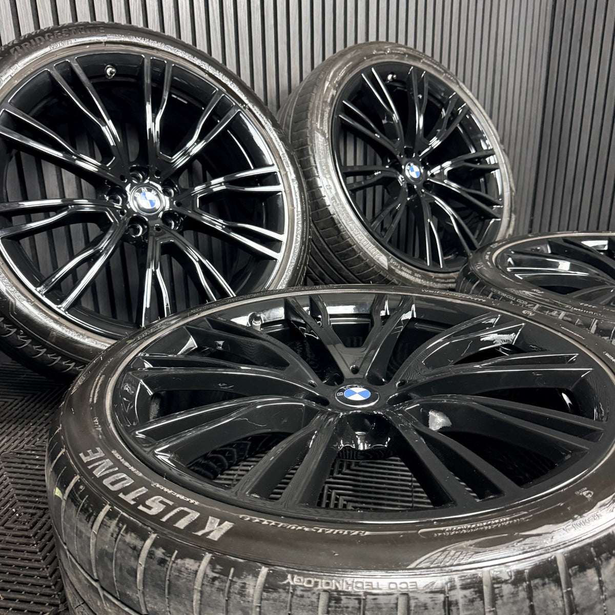 21'' BMW X3 X4 G01 G02 724 Black M Sport Wheels Tyres Alloys 8043670 Genuine