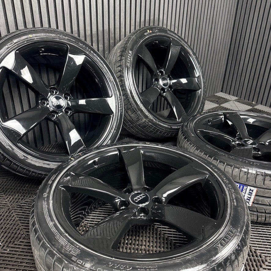 19'' Audi A5 S Line S5 Black Edition Rotor Wheel Alloy Tyres 8T0601025CD Genuine