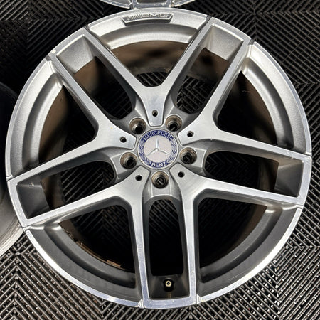 19'' Mercedes AMG GLC Grey DC Sport Alloy Wheels 5X112 Genuine A2534011800