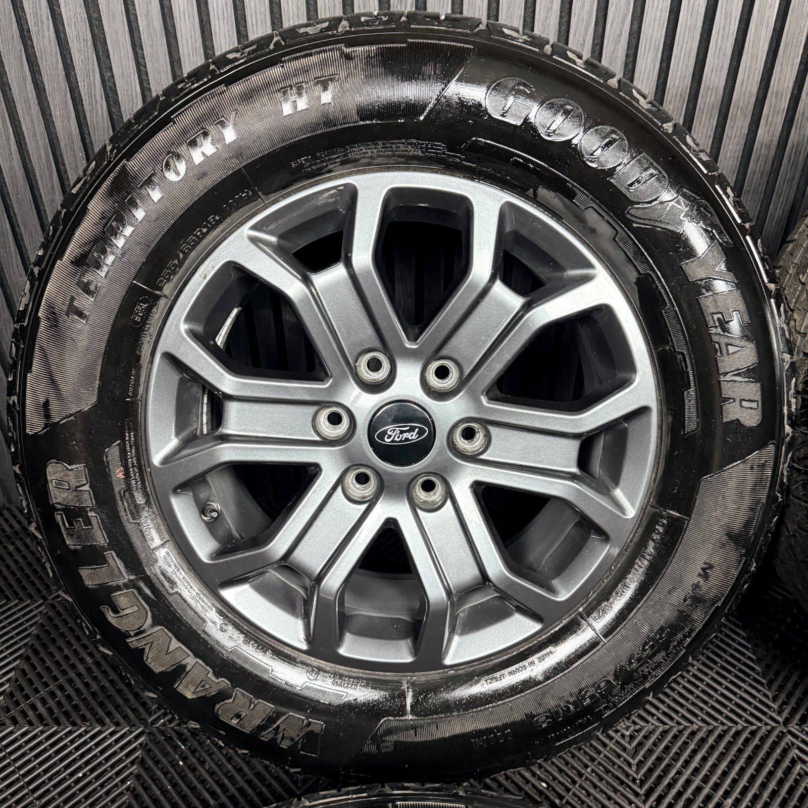 18'' Ford Ranger Grey Wildtrak Alloy Wheels Tyres Alloys Genuine N1WC-1007-E1B