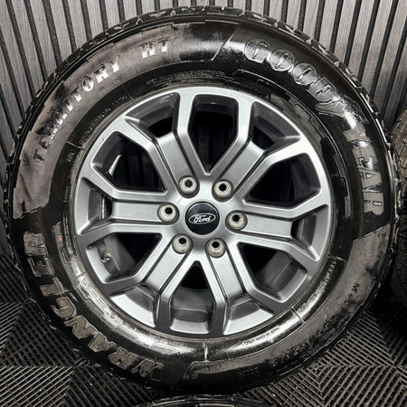 18'' Ford Ranger Grey Wildtrak Alloy Wheels Tyres Alloys Genuine N1WC-1007-E1B