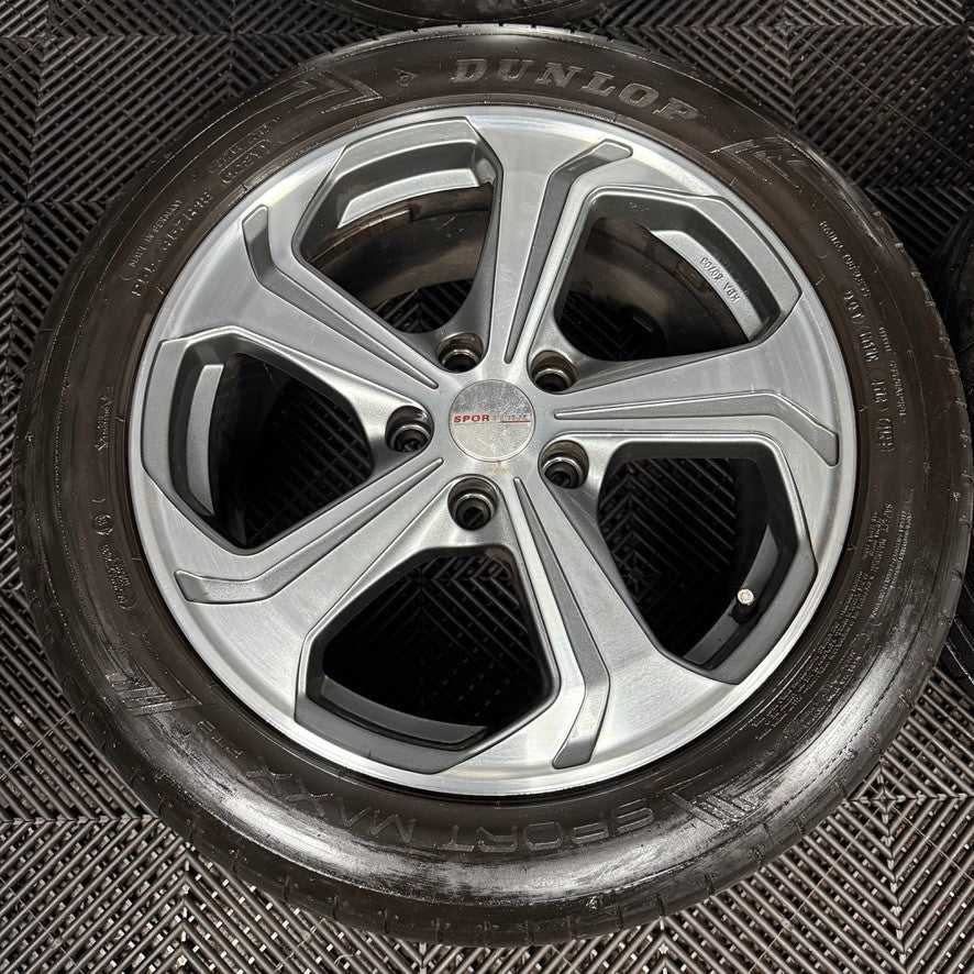 18'' GENUINE VW TRANSPORTER T6 T6.1 T5 SPORTLINE ALLOY WHEELS TYRES ZGB7HZ071496