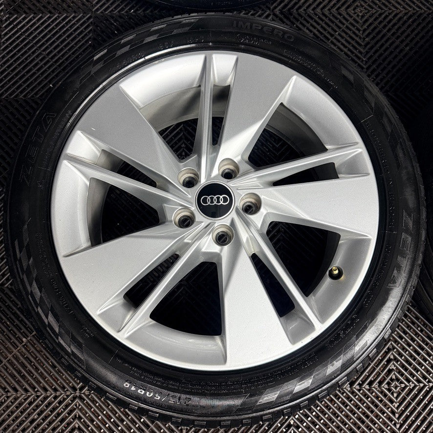 18'' Audi Q2 S Line Alloy Wheels Tyres Alloys 81A601025AL Genuine
