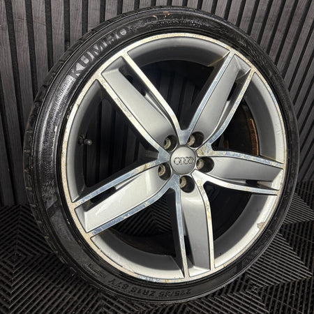 1X 18'' GENUINE VW AUDI A1 8X1 ALLOY WHEEL TYRE SINGLE 8XA601025F 7.5J ET37.5
