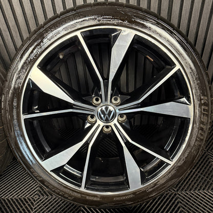 20'' GENUINE VW TIGUAN R LINE MISANO ALLOY WHEELS TYRES ALLOYS 5NA601025AH