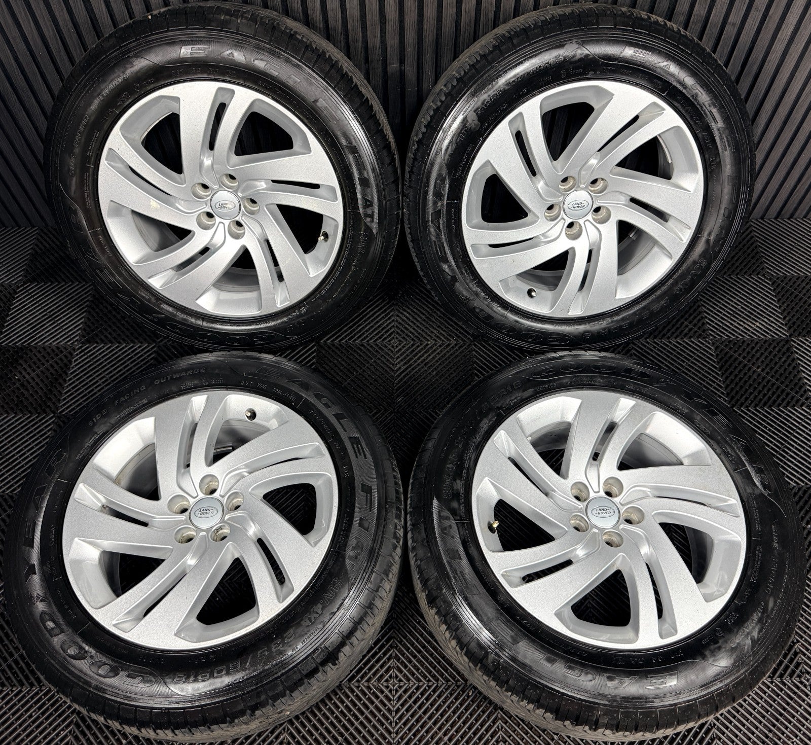 18'' Range Rover Evoque Silver Discovery Sport Land Alloy Wheels Tyres Genuine