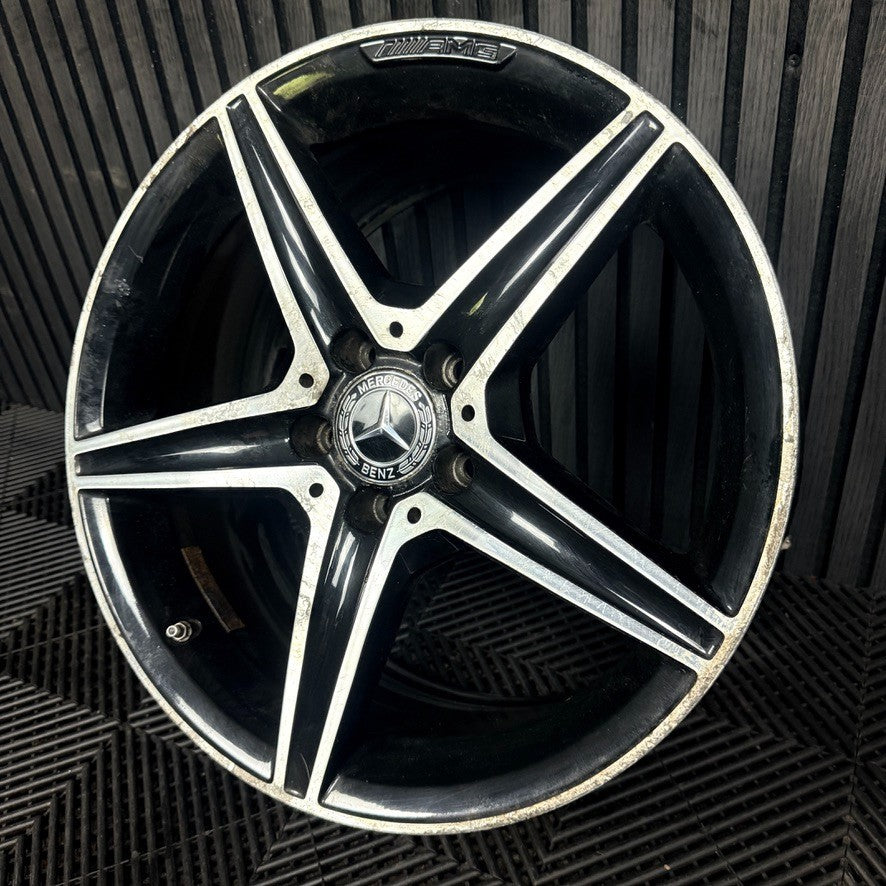 1X 18'' Mercedes AMG C Class Sport Alloy Wheel W205 Rear A2054011200 Genuine