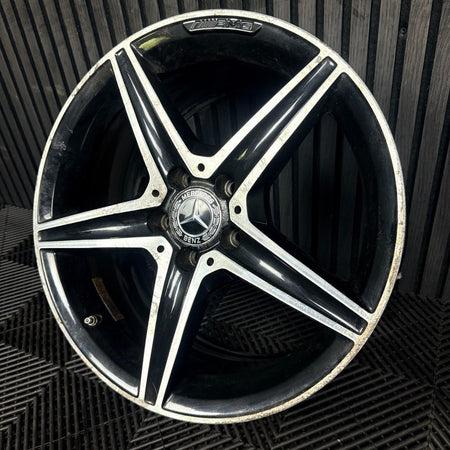 1X 18'' Mercedes AMG C Class Sport Alloy Wheel W205 Rear A2054011200 Genuine
