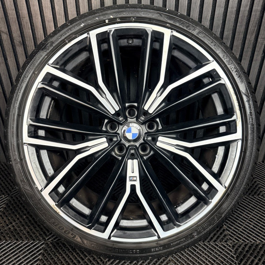 1X 20'' BMW 5 Series 846 M G30 G31 Sport Alloy Wheel Rear 8747237 Genuine