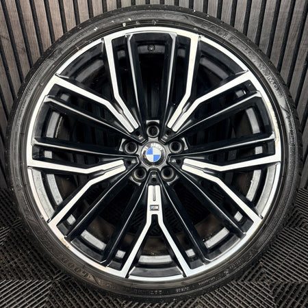 1X 20'' BMW 5 Series 846 M G30 G31 Sport Alloy Wheel Rear 8747237 Genuine