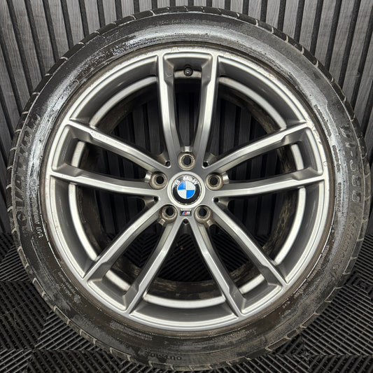 1X 18'' GENUINE BMW 5 SERIES 662 M G30 G31 SPORT ALLOY WHEEL FRONT 8093405