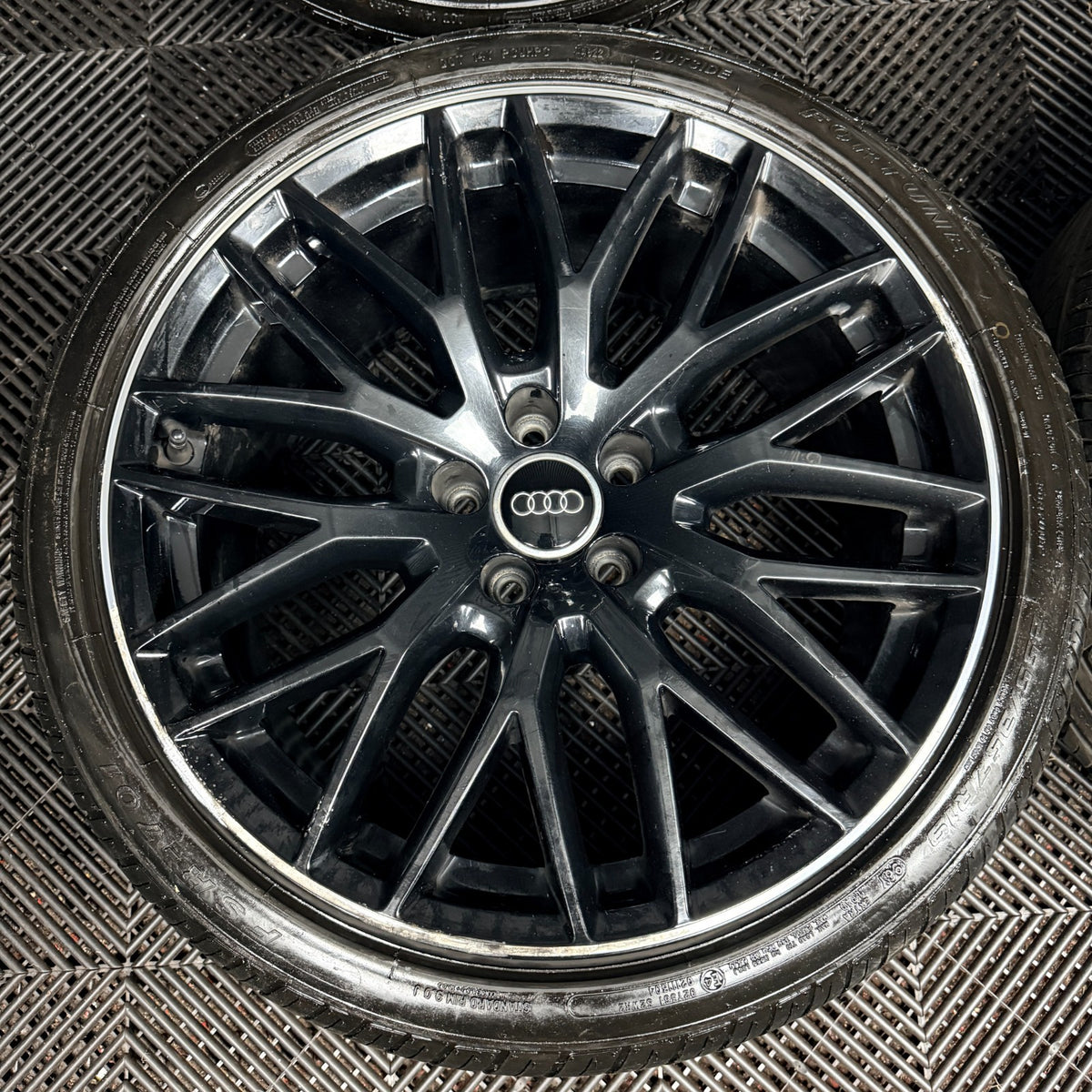 19'' Audi A5 S Line S5 Black Editions Wheel Alloys Tyres 8T0601025DL Genuine
