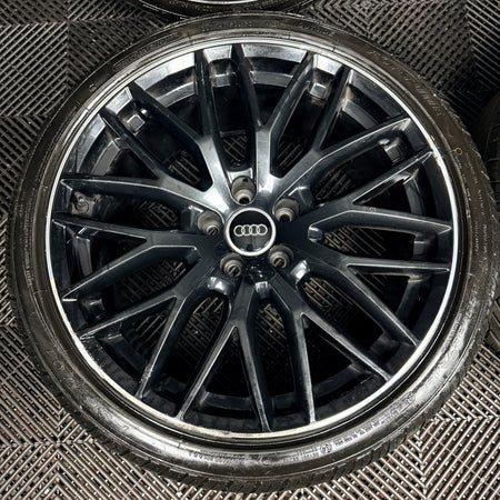 19'' Audi A5 S Line S5 Black Editions Wheel Alloys Tyres 8T0601025DL Genuine
