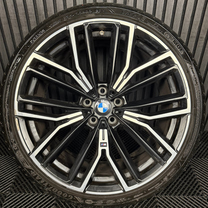 1X 20'' GENUINE BMW 5 SERIES 846 M G30 G31 SPORT ALLOY WHEEL REAR 8747237