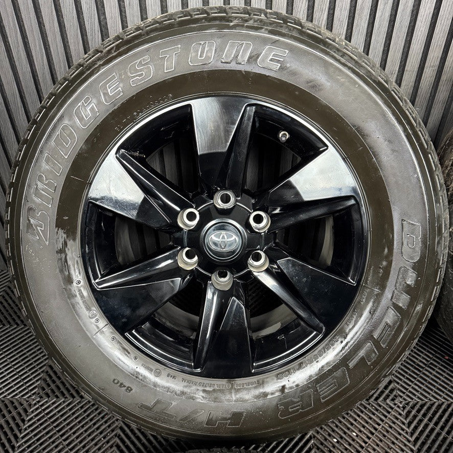 17'' GENUINE TOYOTA LAND CRUISER CANYON PRADO WHEELS TYRES ALLOYS PZ49Q-J0670-ZE