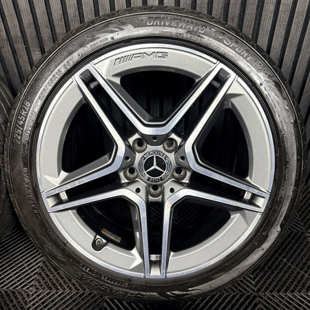 18'' Mercedes Amg A Class Cla B Alloy Wheels Tyres Alloys W177 Genuine
