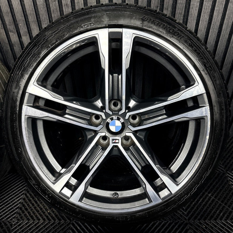 18'' BMW 1 Series 819 Grey M Sport 2 F40 F44 Alloy Wheels Tyres 8092352 Genuine
