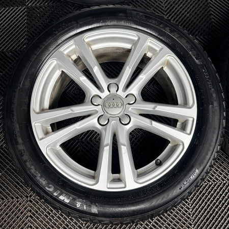 18'' Audi Q3 S Line 5 Double Spoke Facelift Alloy Wheels Tyres Alloys Genuine