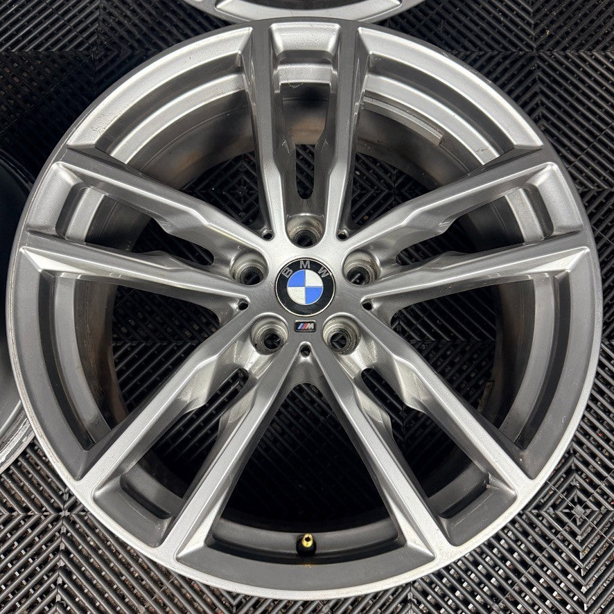 19'' BMW X3 X4 G01 G02 698 M Sport Alloy Wheels Alloys 8746987 Genuine