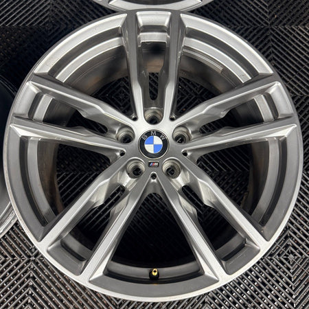 19'' BMW X3 X4 G01 G02 698 M Sport Alloy Wheels Alloys 8746987 Genuine