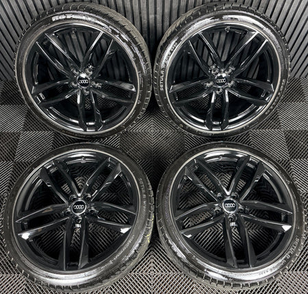 20'' Audi A6 C7 S Line Black Edition Alloy Wheel Winter Tyres 4G9601025M Genuine