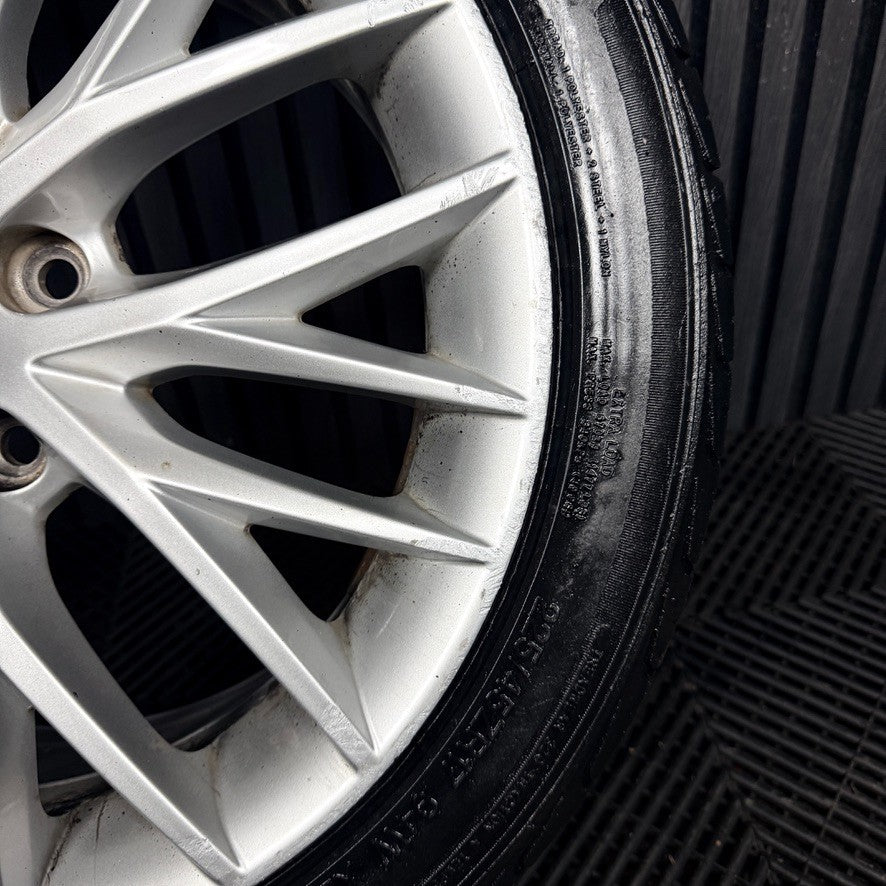 1X 17'' Seat Leon FR MK3 Alloy Wheel Tyre Single Genuine 5F0601025H
