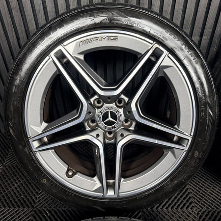 18'' Mercedes Amg A Class Cla B Alloy Wheels Tyres Alloys W177 Genuine