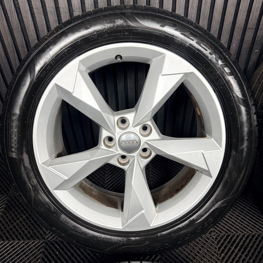 19'' Audi Q3 5 Spoke Alloy Wheels Tyre Alloys 83A601025N Genuine
