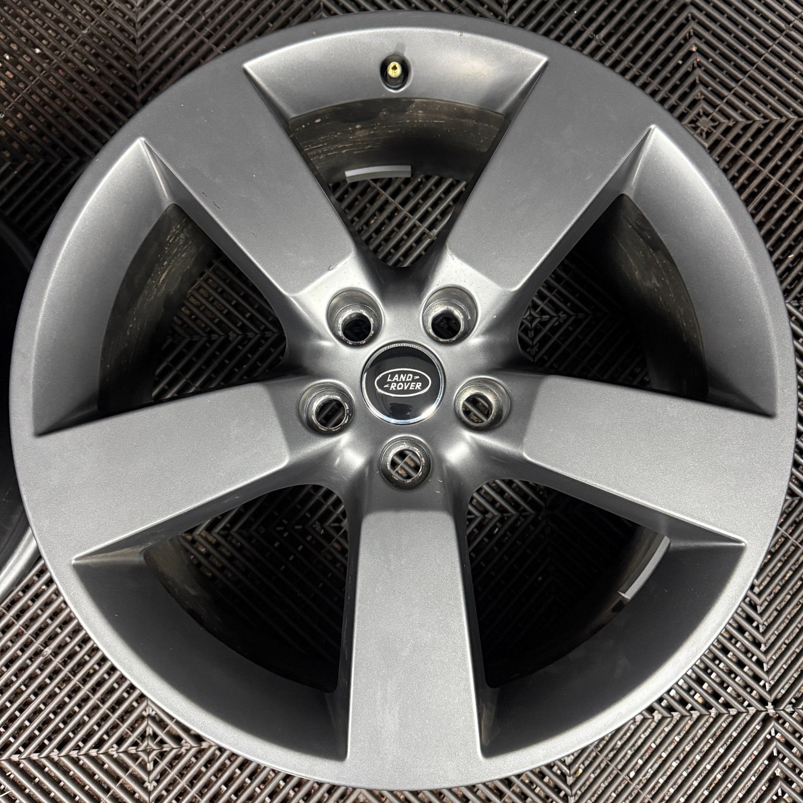 20'' GENUINE LAND ROVER DEFENDER 5 SPOKE GREY 5098 ALLOY WHEELS ALLOYS