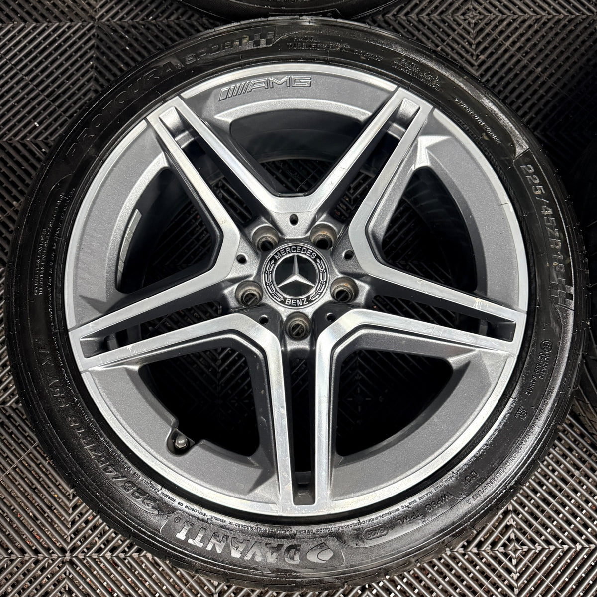 18'' Mercedes Amg A Class Cla B Alloy Wheels Tyres Alloys W177 Genuine