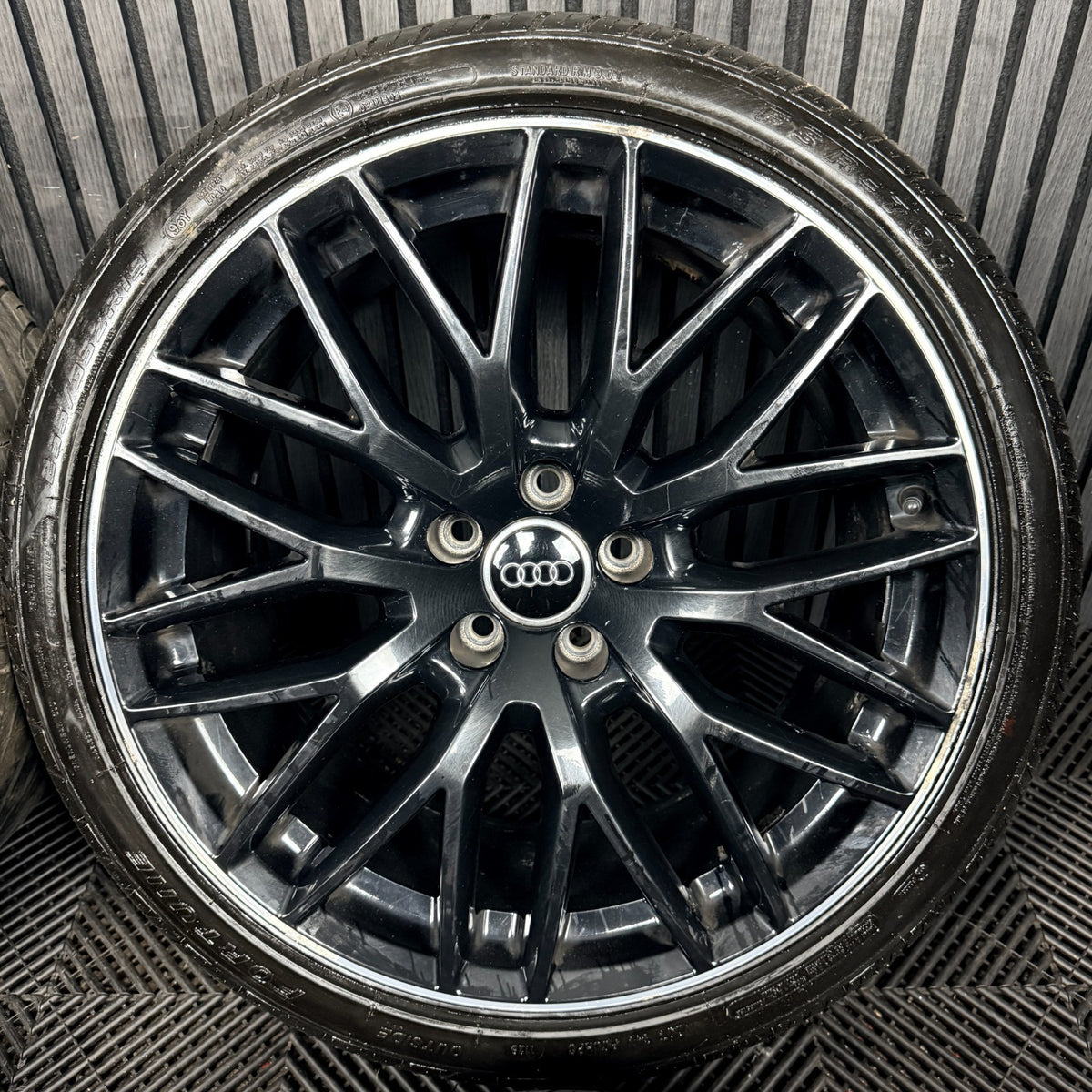 19'' Audi A5 S Line S5 Black Editions Wheel Alloys Tyres 8T0601025DL Genuine