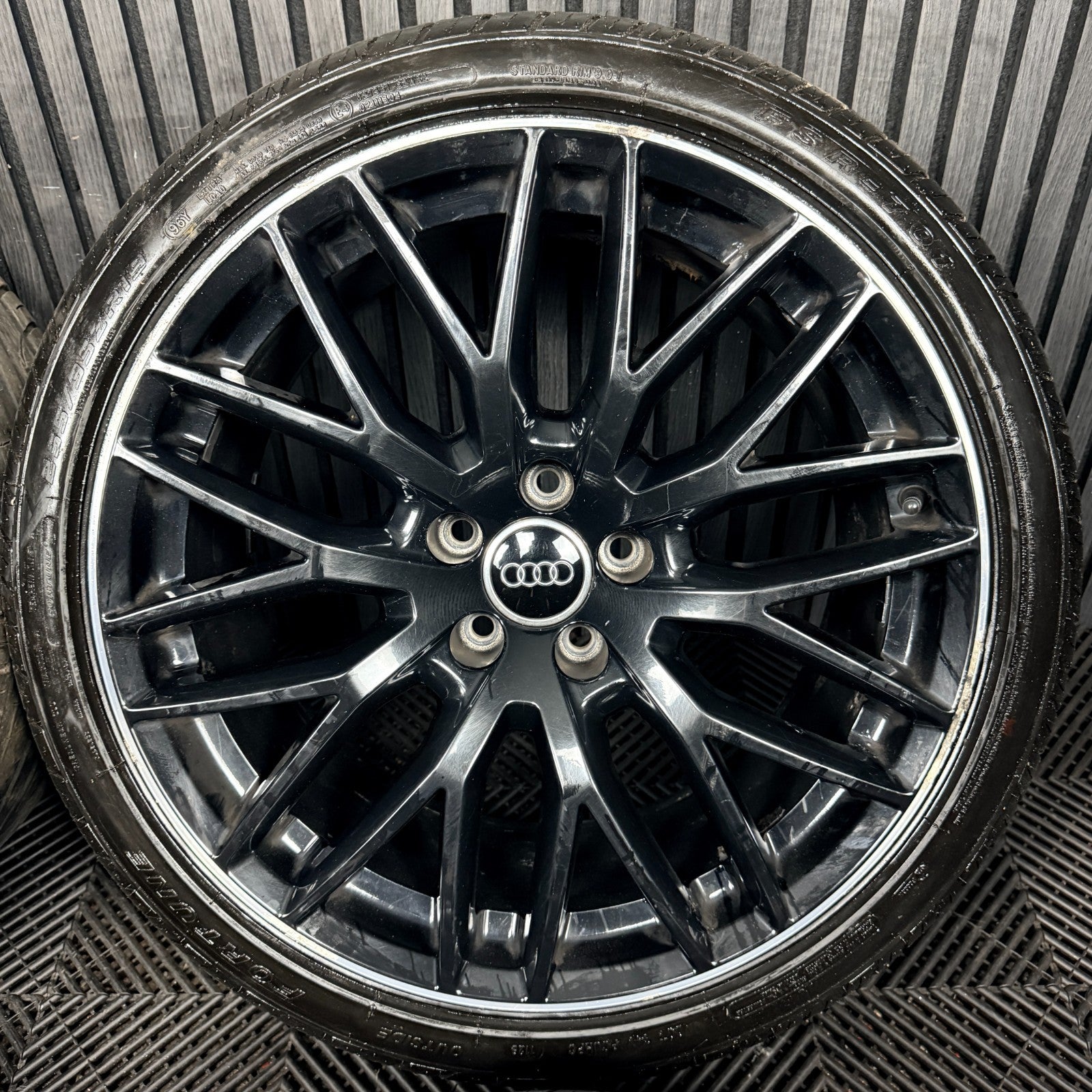 19'' Audi A5 S Line S5 Black Editions Wheel Alloys Tyres 8T0601025DL Genuine