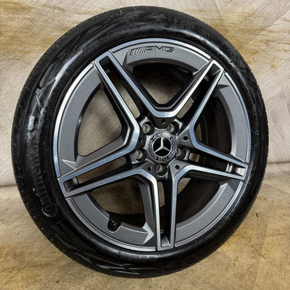 1X 18'' GENUINE AMG MERCEDES A CLASS CLA W177 SPORT ALLOY WHEEL TYRE A1774011500