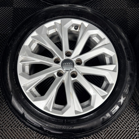 17'' Audi A4 A6 Silver B8 B9 C7 C6 Alloy Wheels Alloys Tyres 8W0601025L Genuine